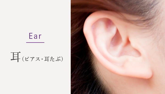 Ear 耳(ピアス・耳たぶ)